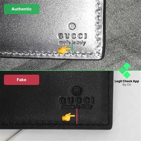 gucci portemonnaie fake erkennen|Gucci wallet stitches longer.